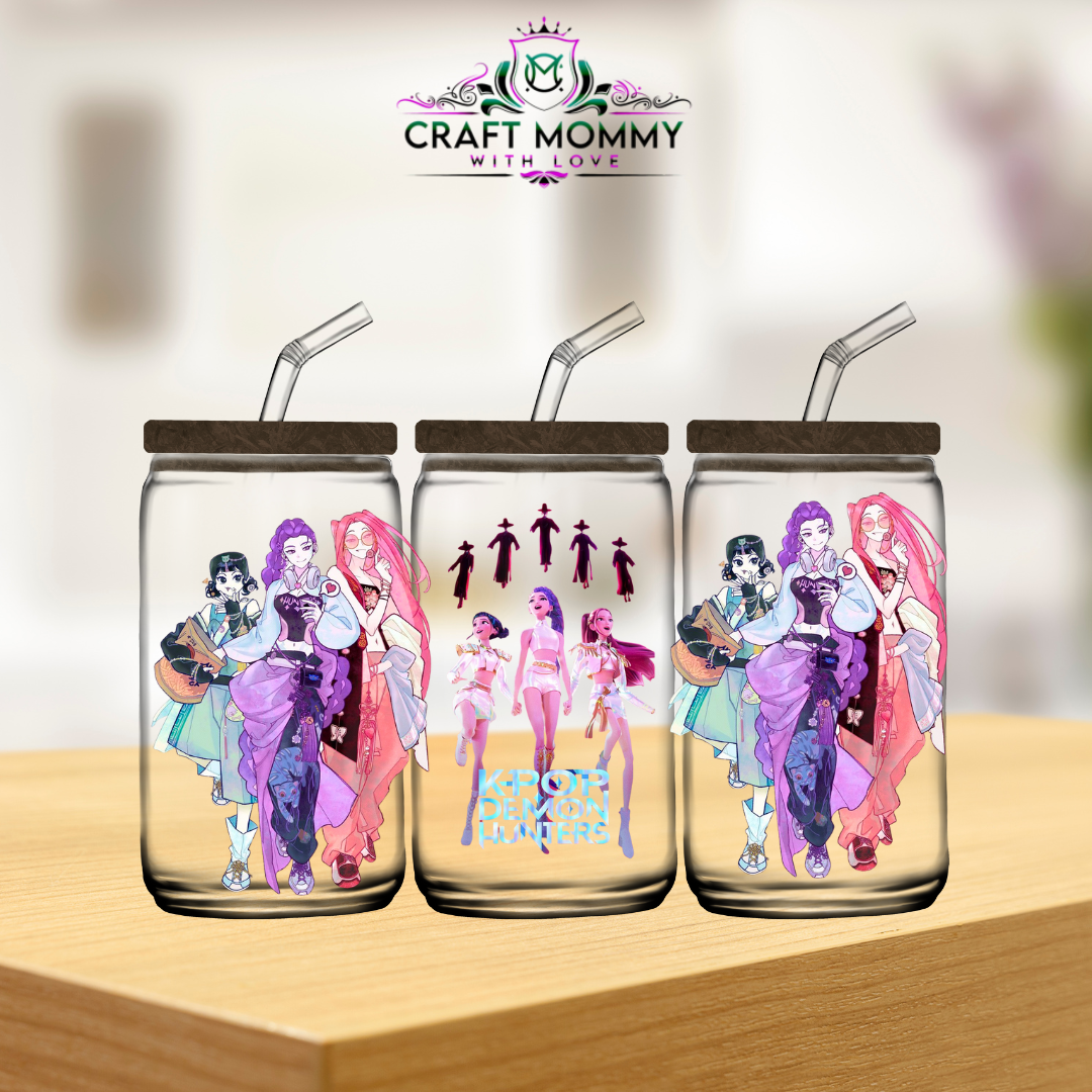 Kpop Demon Hunter Hentrix - UV DTF wrap