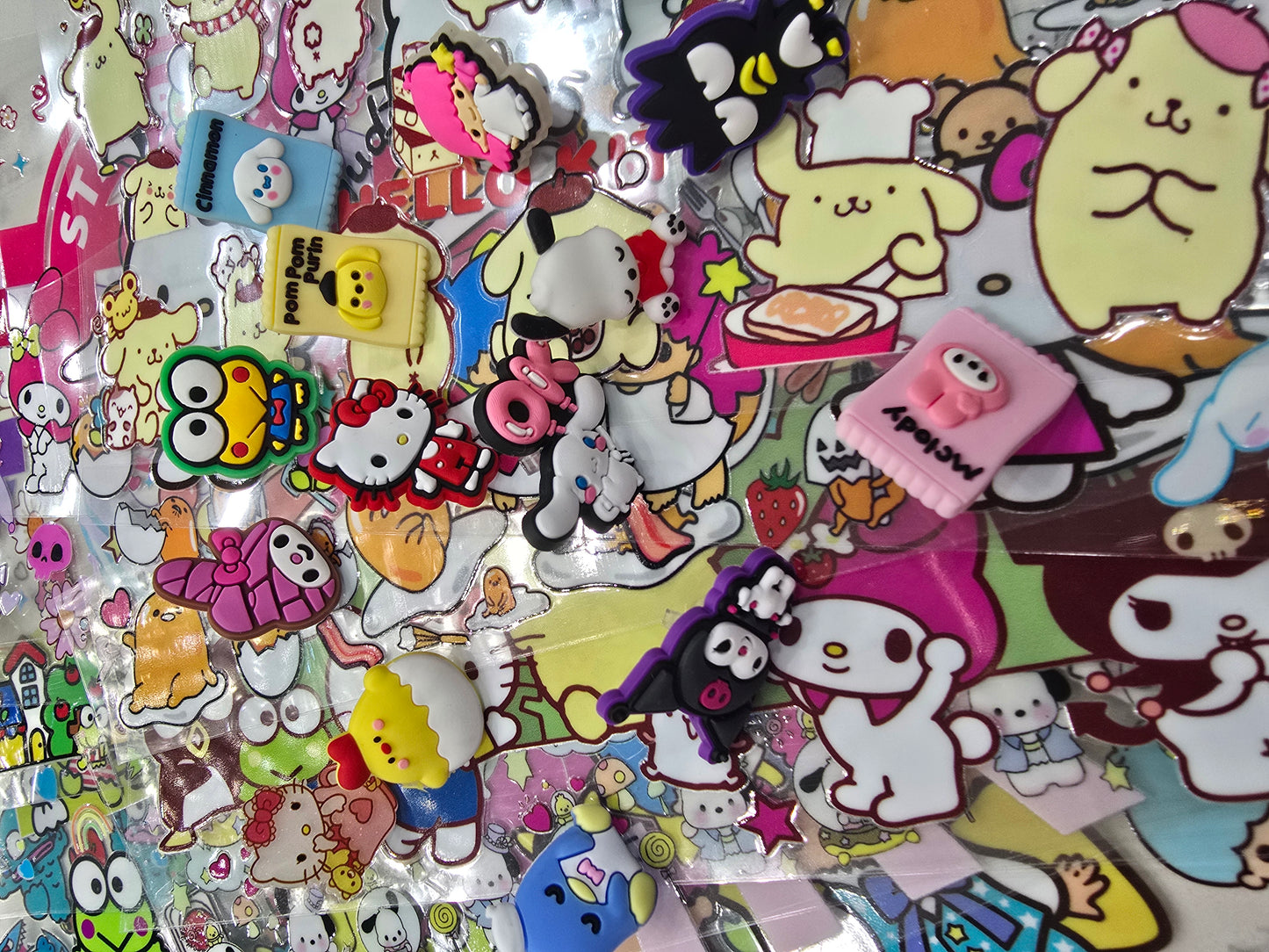 Sanri0 mix UV DTF wrap + Straw topper