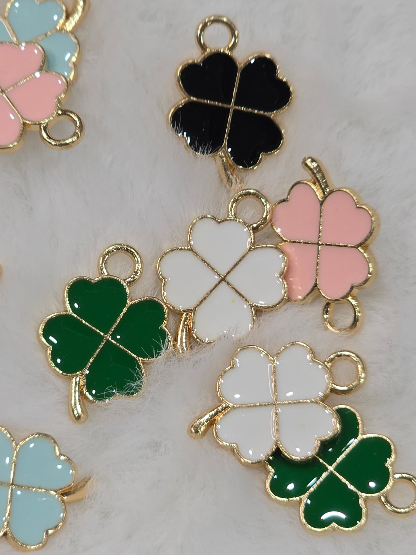 Clover Metal pendant charms