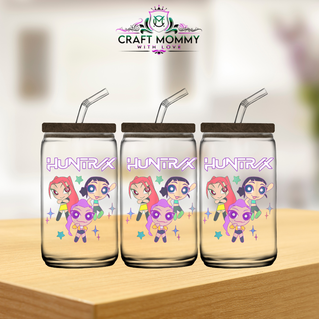 Powerpuff huntrix - UV DTF wrap