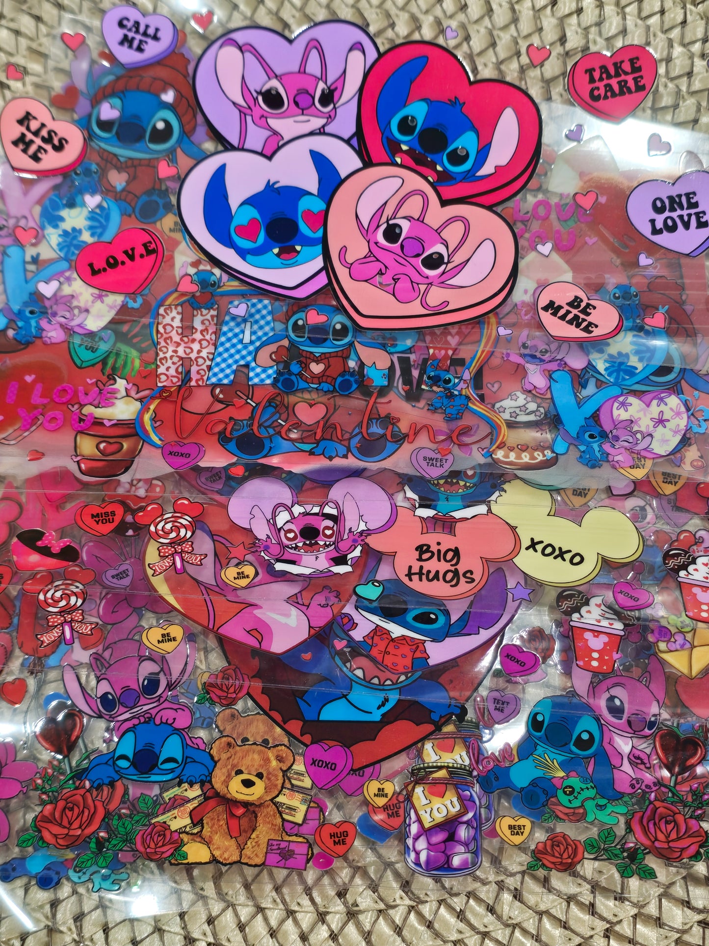 Blue Alien Design-UV DTF Wrap 16oz Bundle mix 10pcs