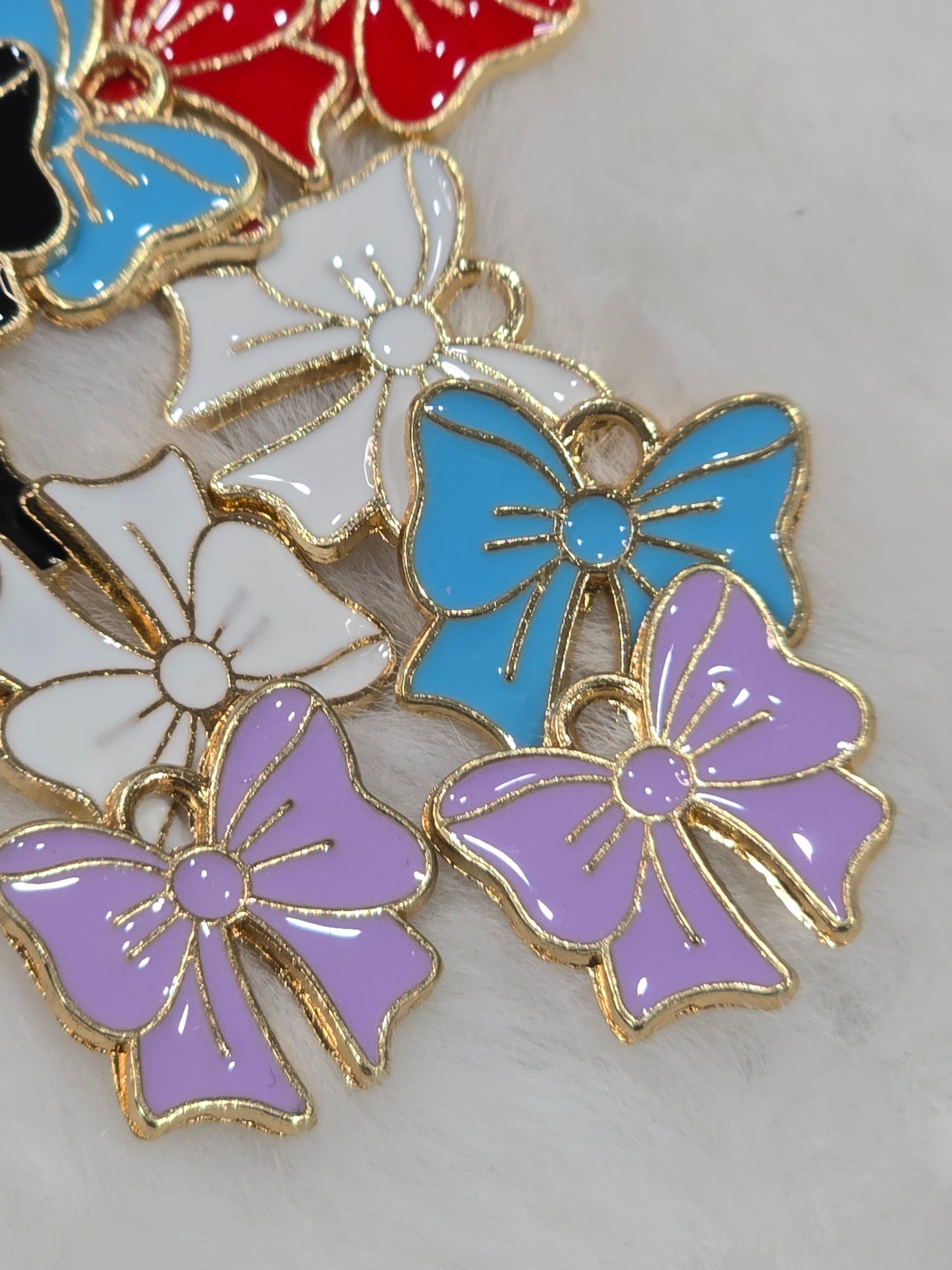 Bows Metal pendant charms