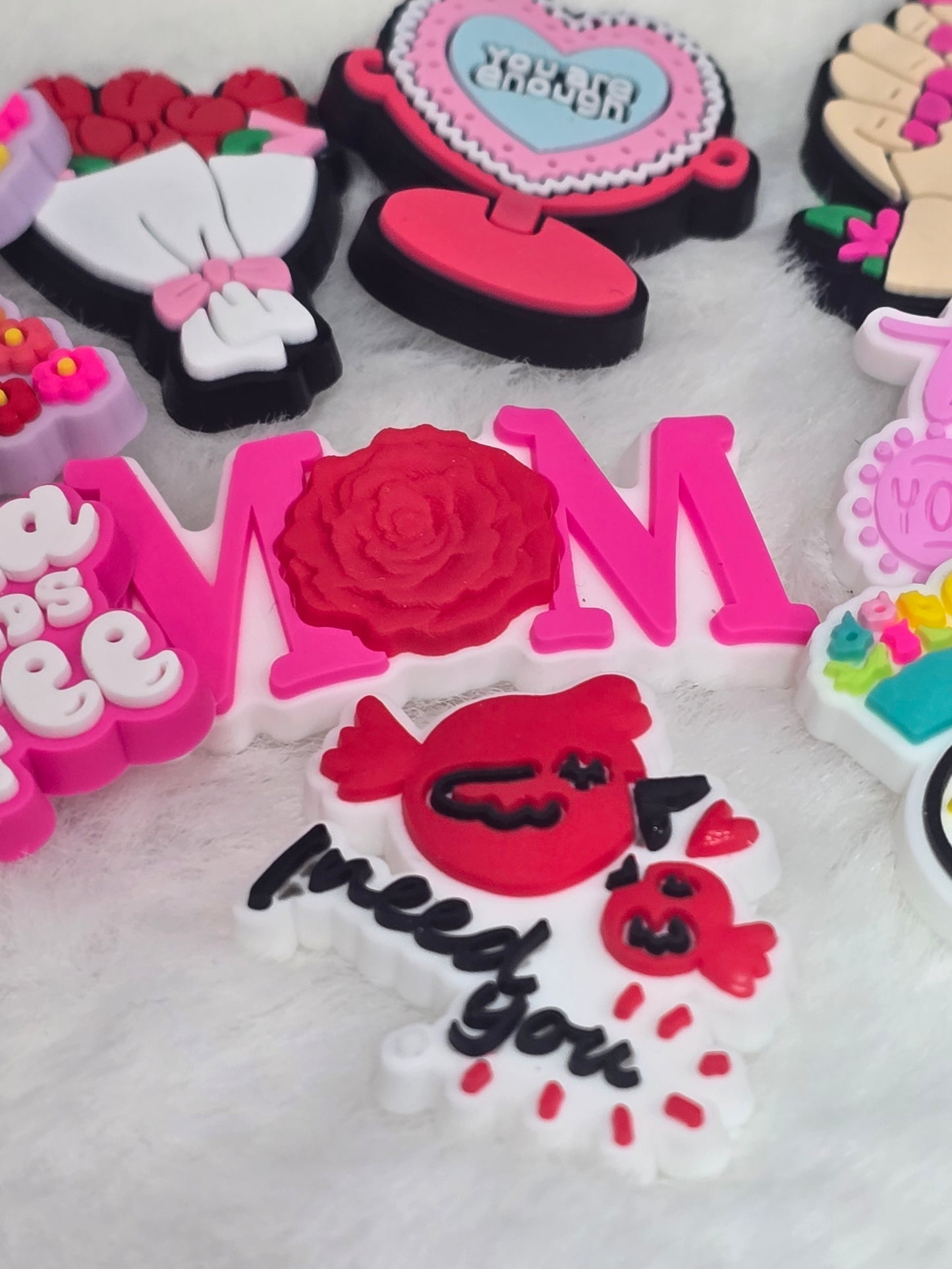 Croc Charms bundle-Mom mix- $7/10pcs