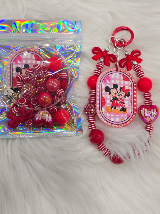 DIY Phone & Bag Keychain Kit - M & M