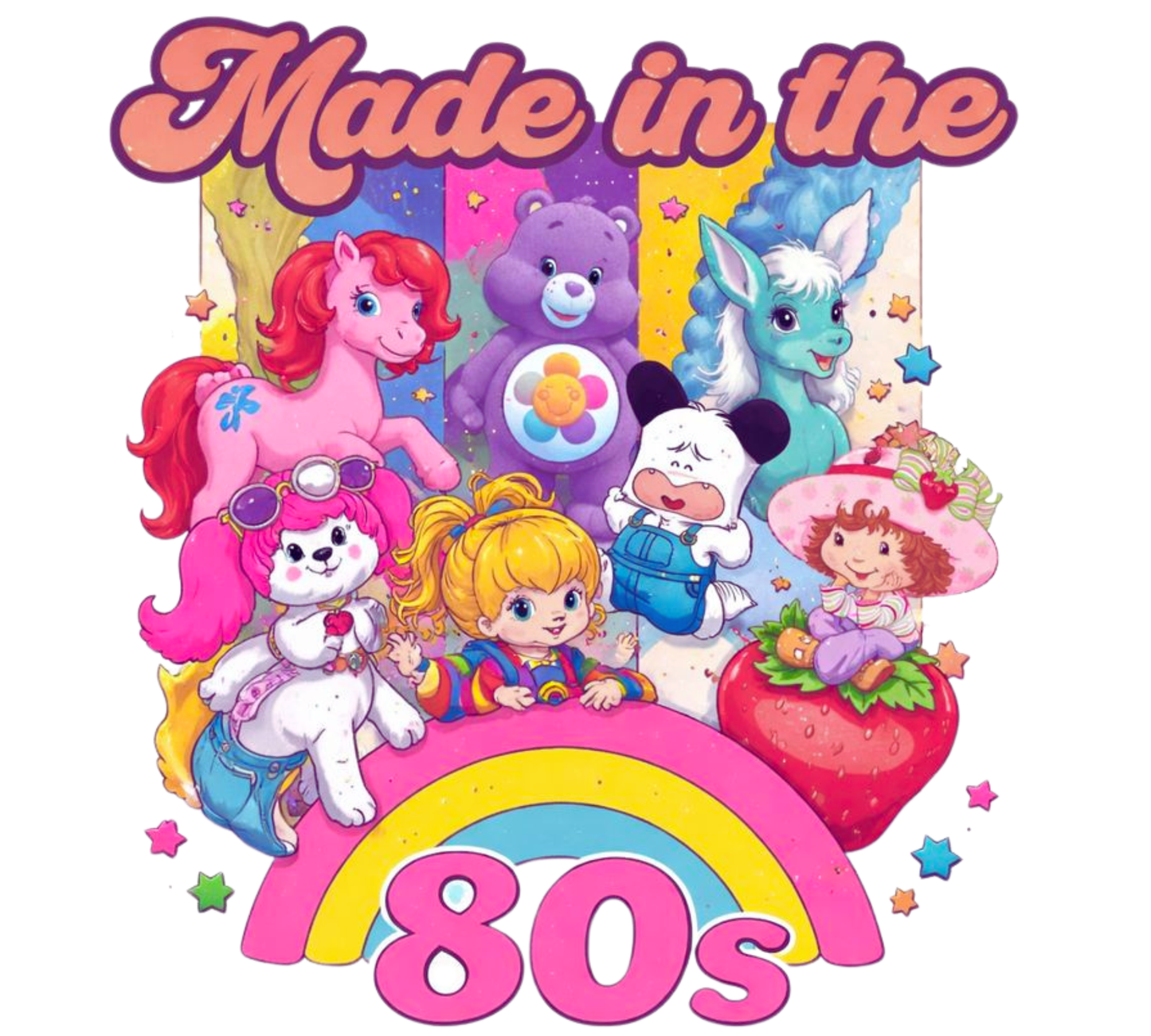 Made in 1980's- DTF transfer