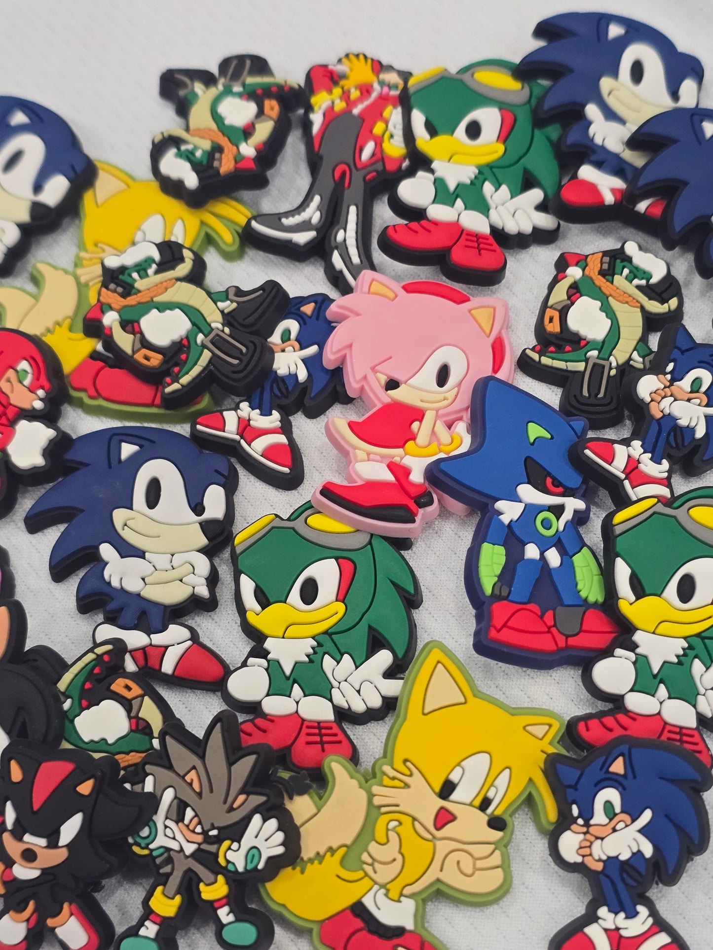 Sonic Croc Charms- $7/10pcs