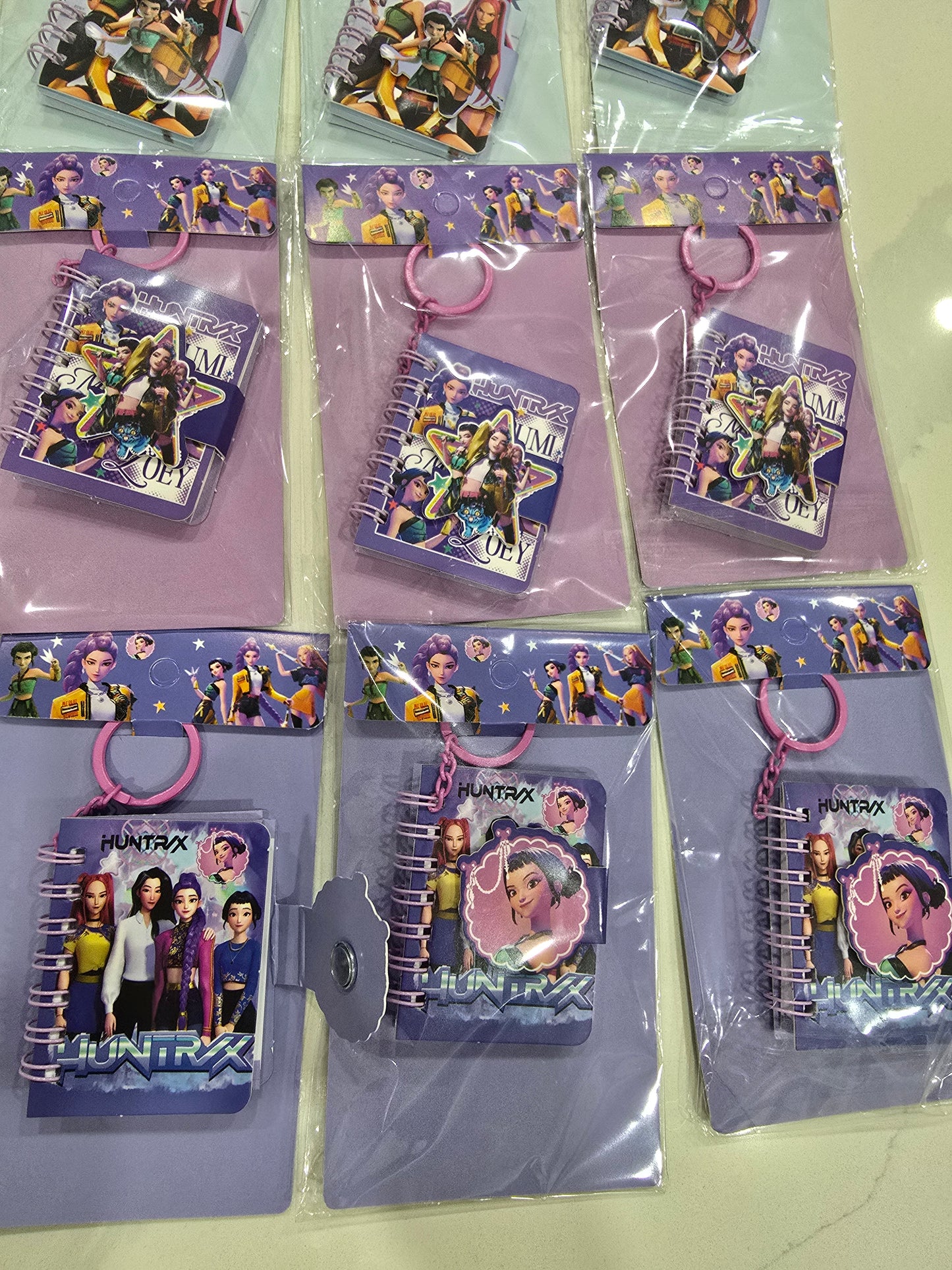 Kpop Notebook Keychain