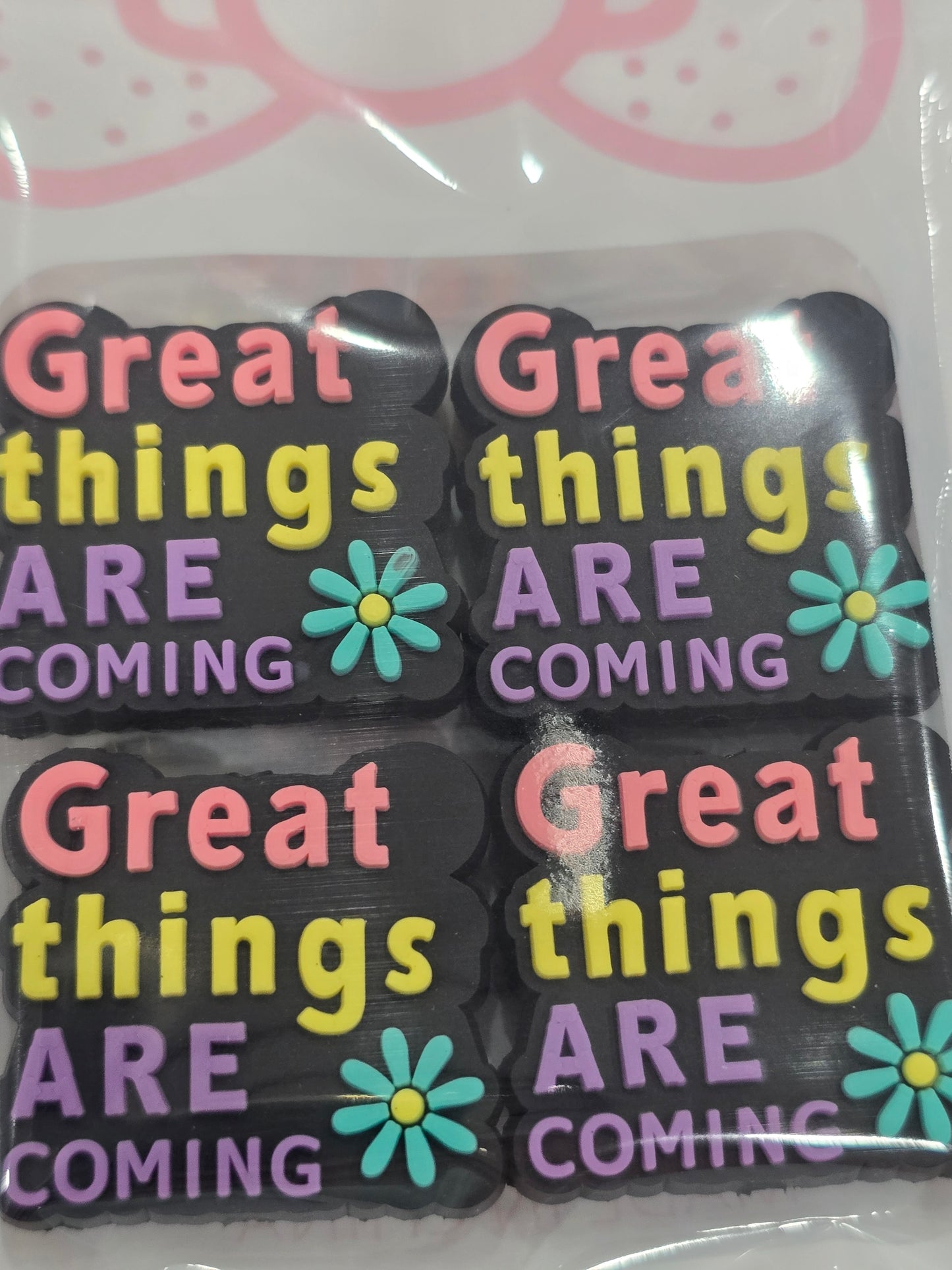 Focal Beads Great Things are coming