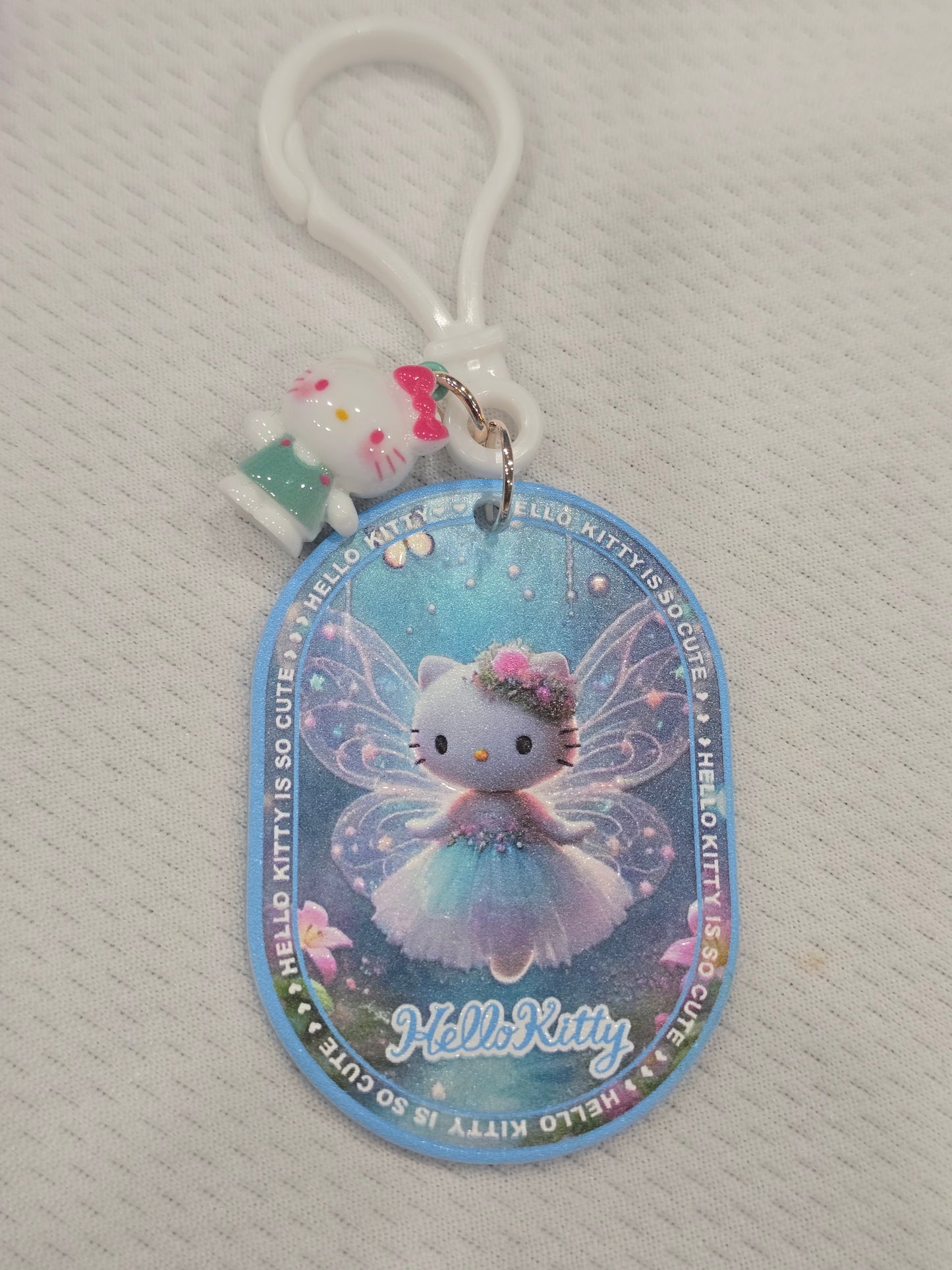 HK Acrylic Keychains with charms