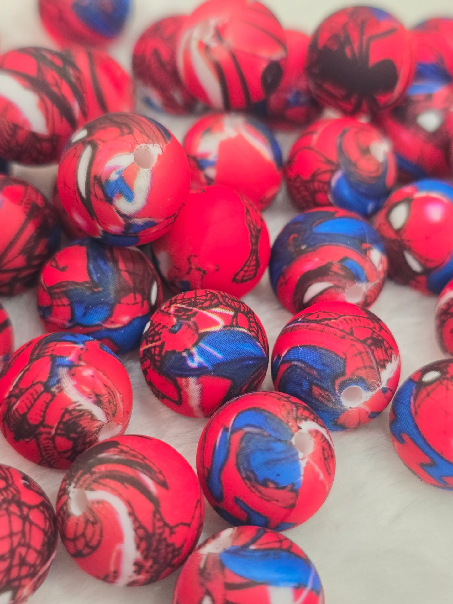 15mm silicon beads pattern SM