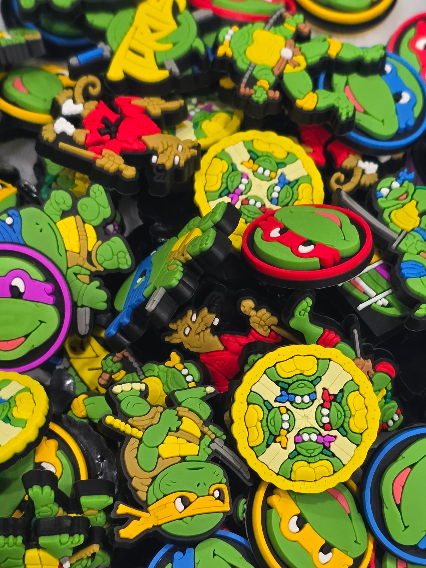 Croc Charms Ninja Turtles