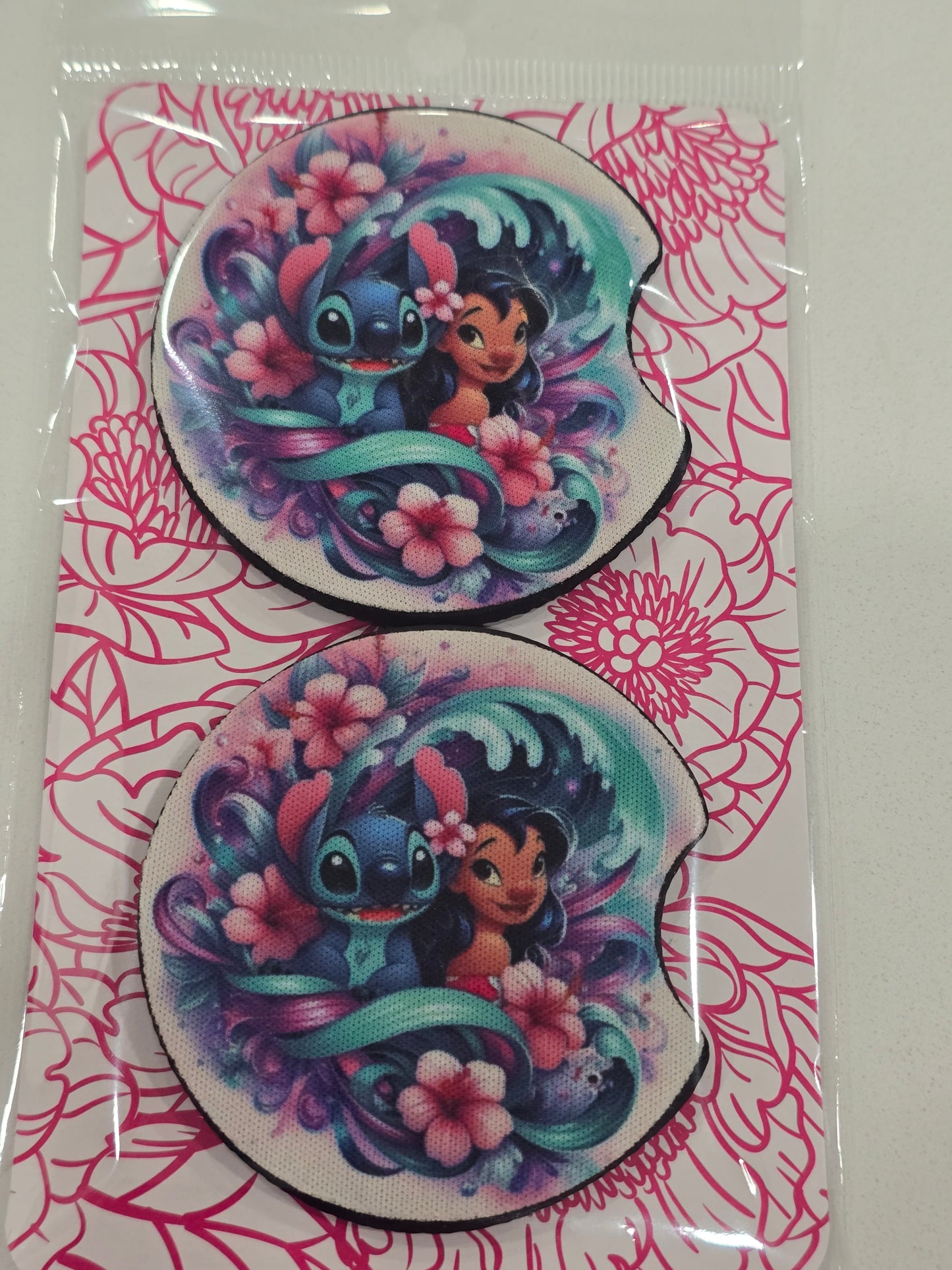 Car coaster set 2pcs