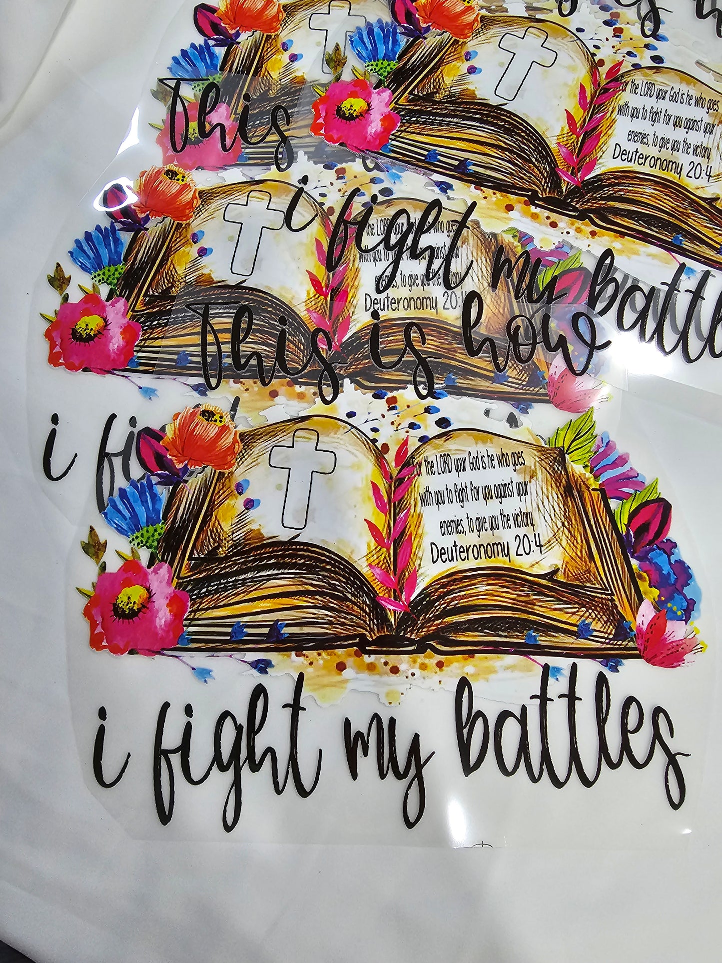 This is how I fight my battles- DTF Transfer 8 x 9