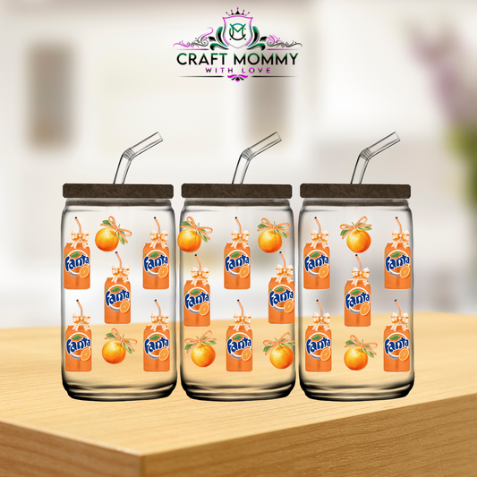 Fanta and Orange- UV DTF wrap