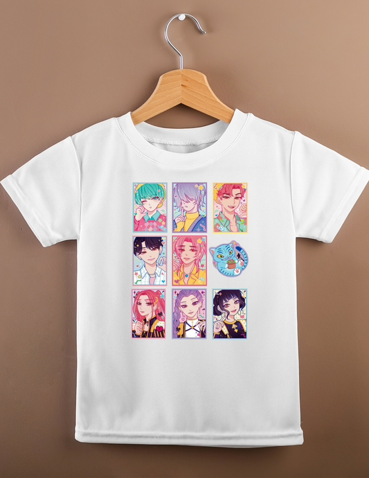 Kpop Demon hunter frames -DTF TRANSFER Prints 5 x 7 inches