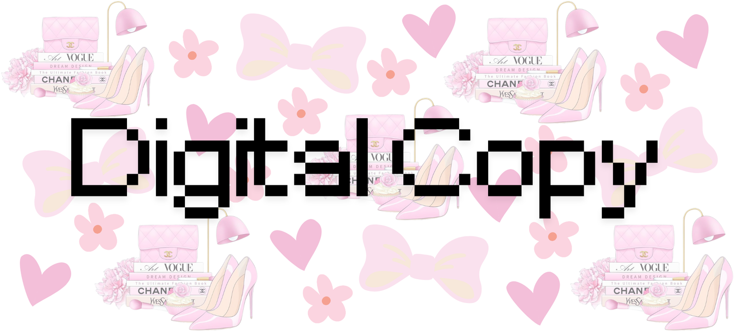 all about pink- Digital Transparent PNG File