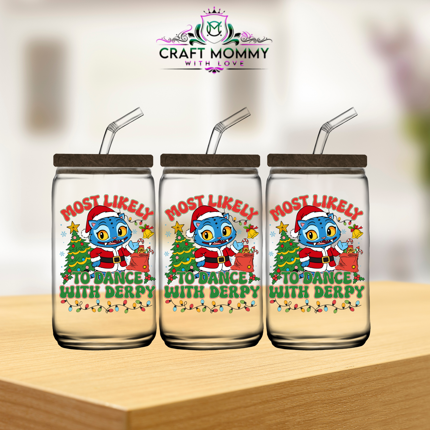 Kpop Demon Hunter Christmas Collection 16oz -UV DTF Wrap