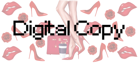 Lips & long legs- Digital Transparent PNG File