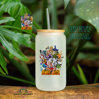 One Piece -   UV DTF Decal