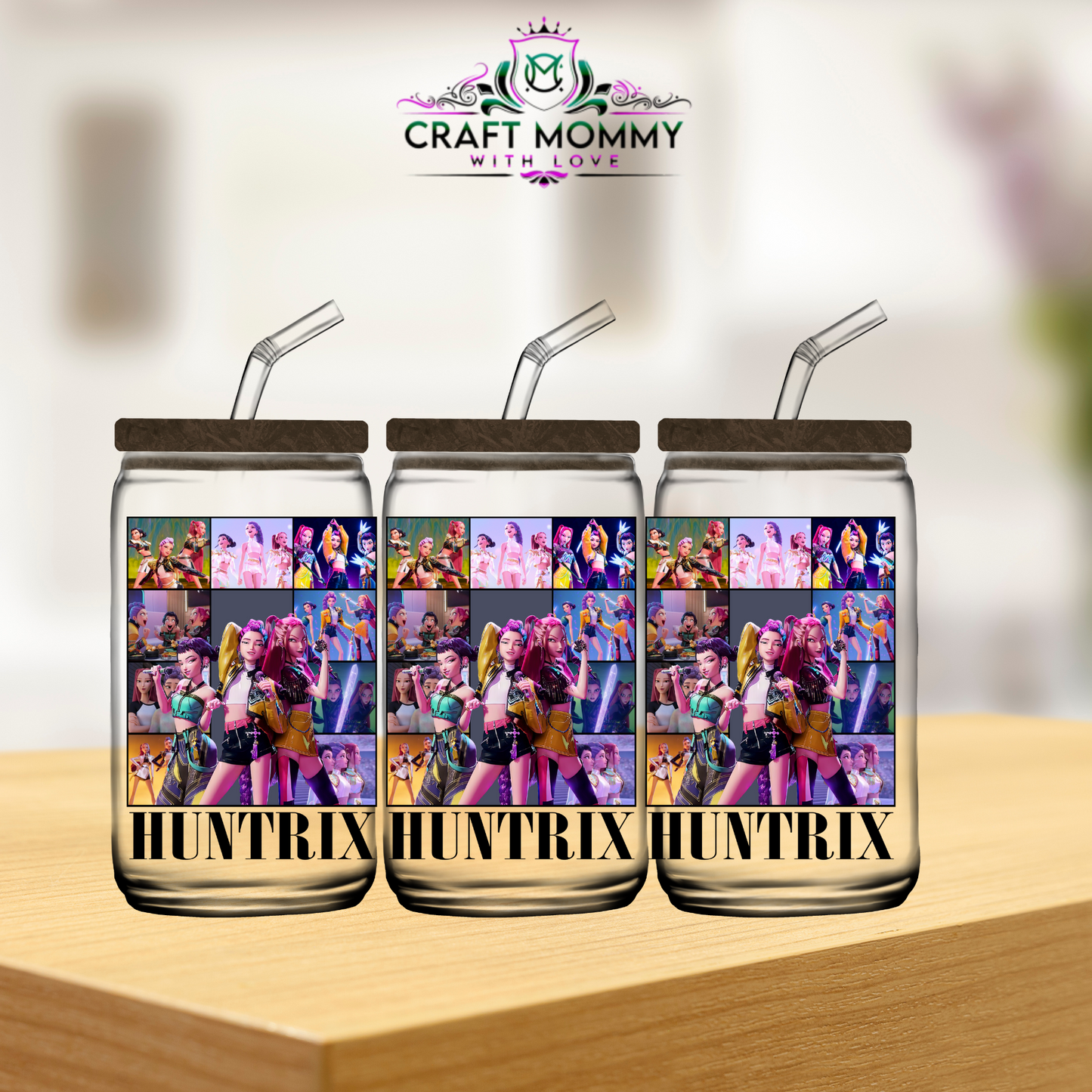 Hentrix Kpop hunters - UV DTF wrap