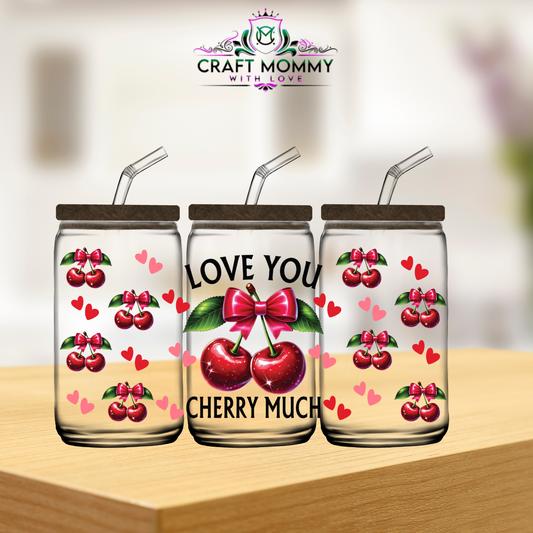 I love you cherry much - UV DTF wrap