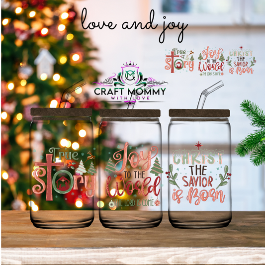 Christmas Collection - True Story 3 in 1 sheet decal