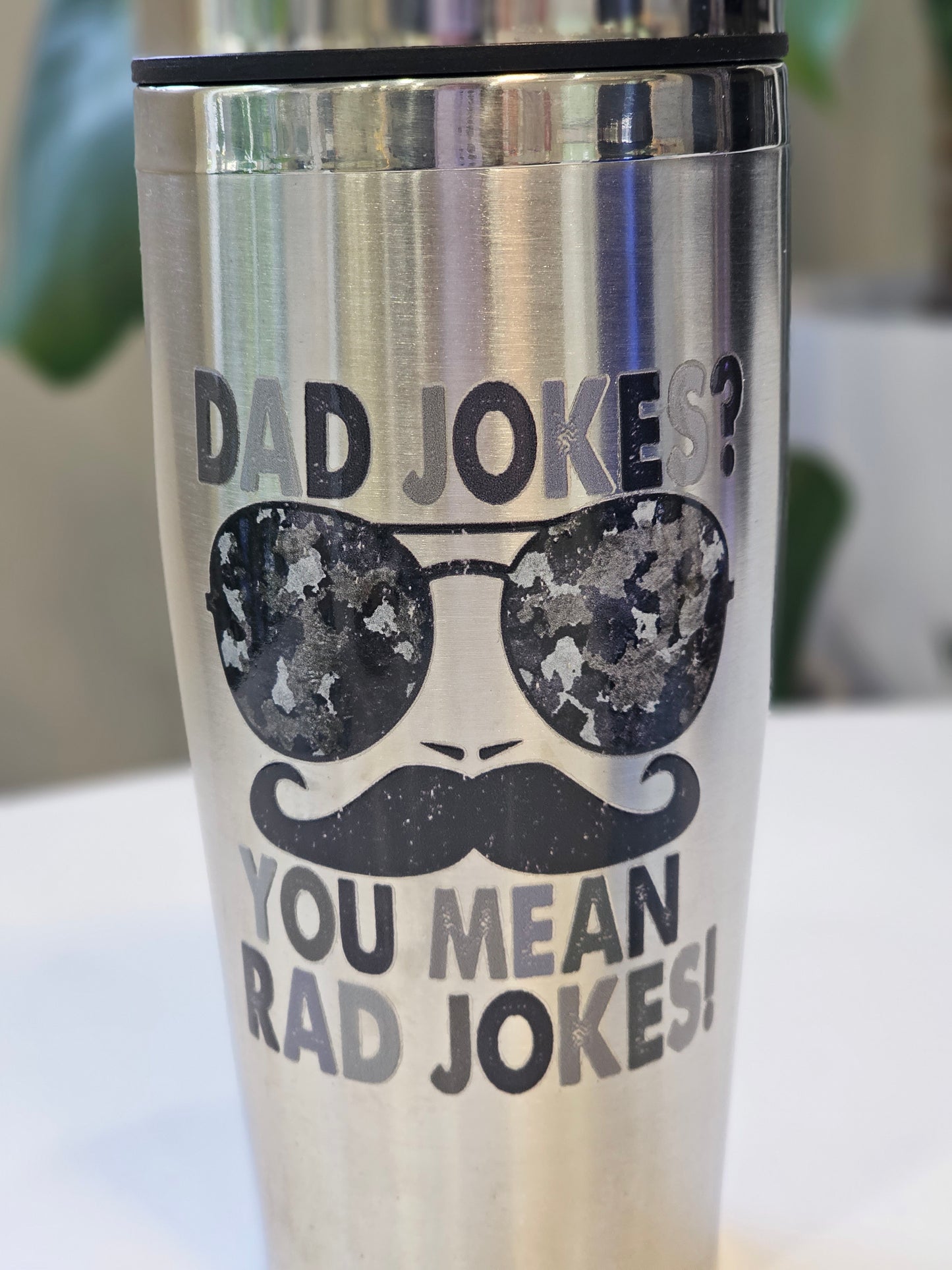 Dad Joke you mean rad jokes Stainless steel Coffee Travel