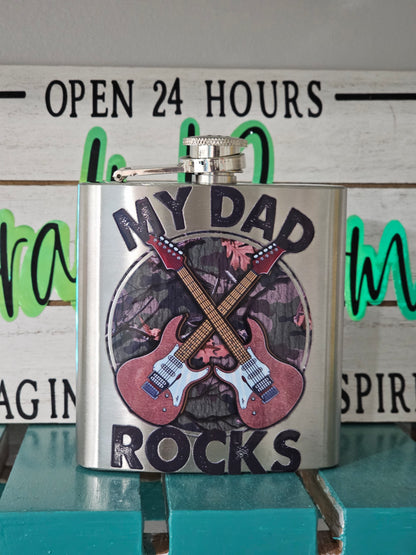 Stainless Steel Hip Flask 8 oz