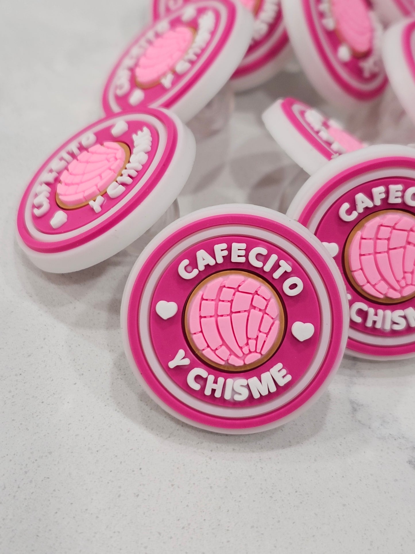 Cafecito & Chisme straw/pencil or pen charms