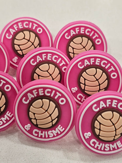 Cafecito & Chisme straw/pencil or pen charms