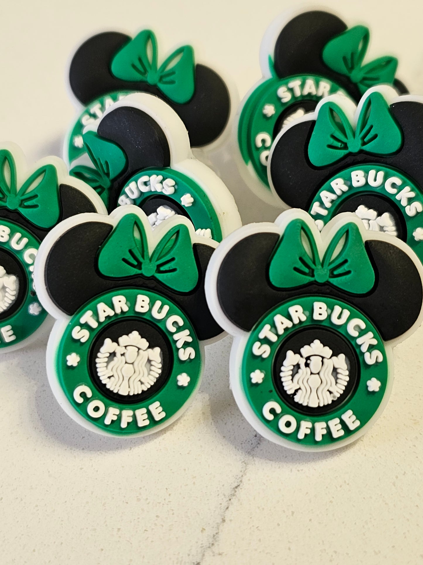 Starbucks Coffee mickey straw/pencil or pen charms