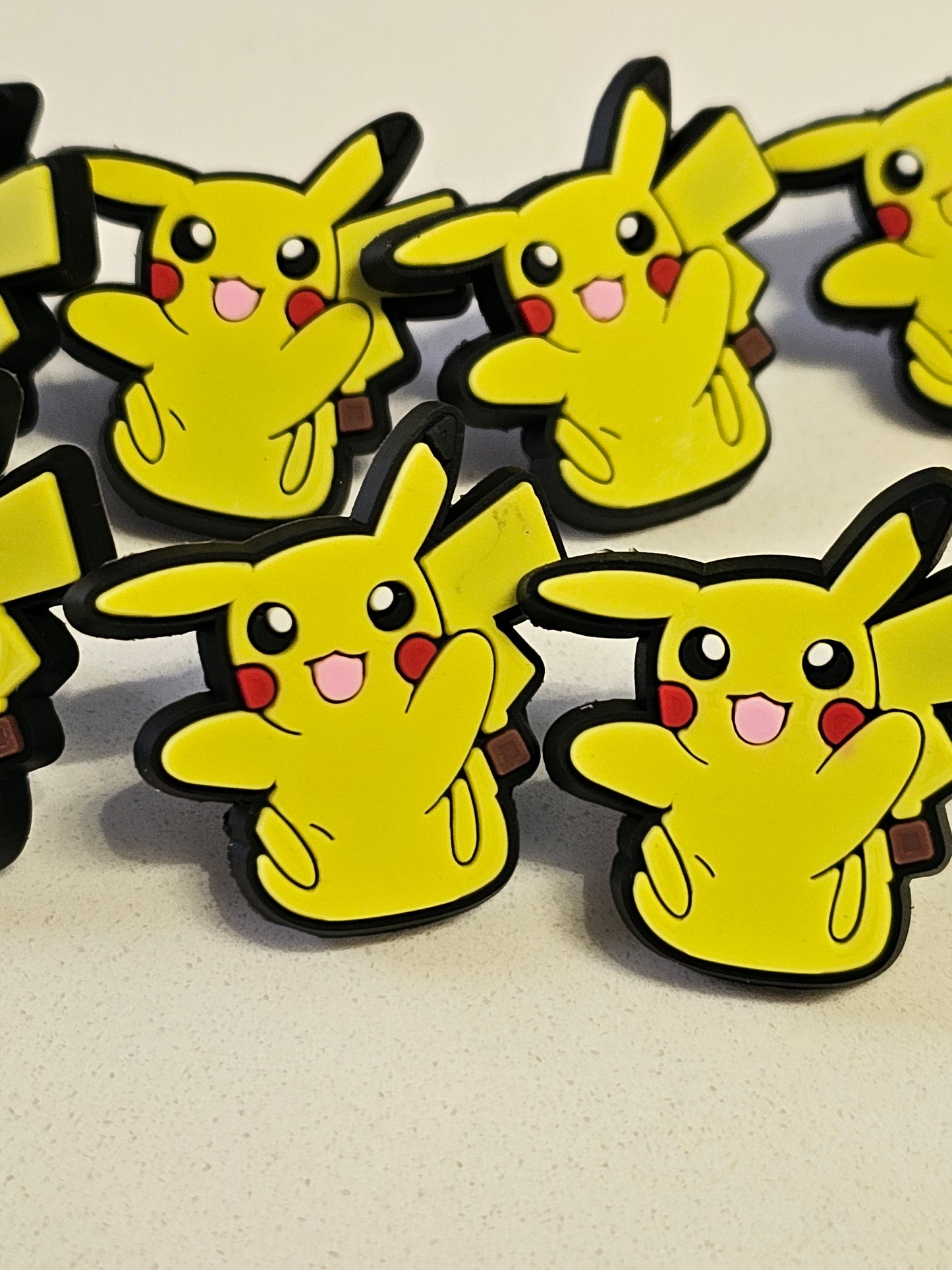 Pikachu Straw/pencil or pen charms