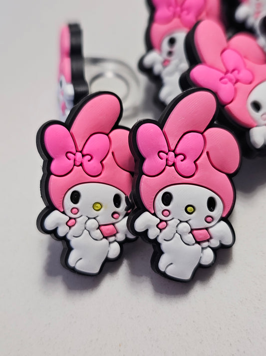 My Melody Straw/pencil or pen charms