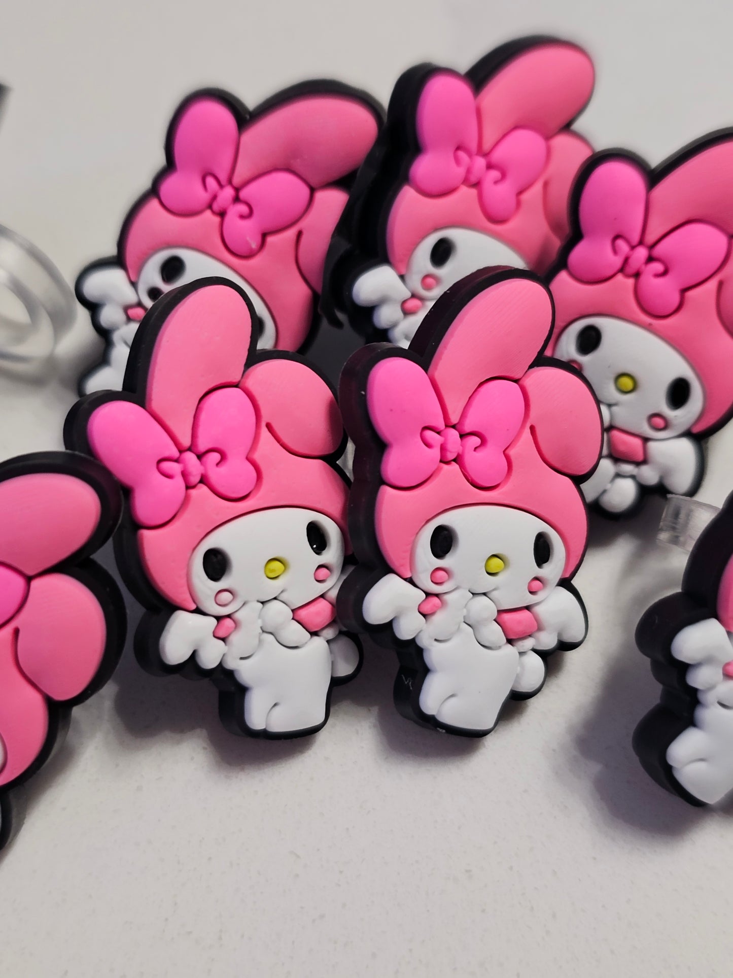 My Melody Straw/pencil or pen charms