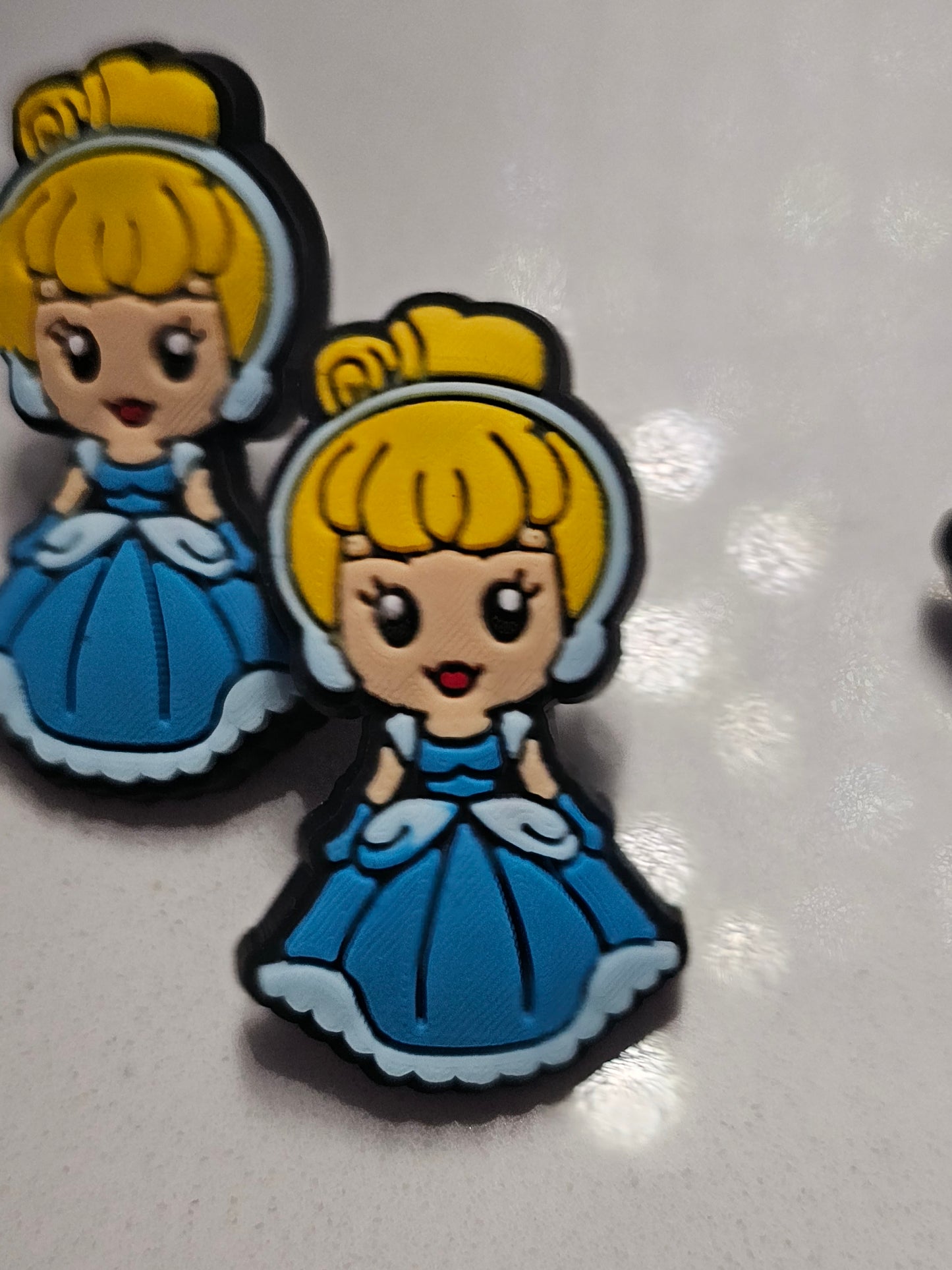 Cinderella Straw/pencil charms