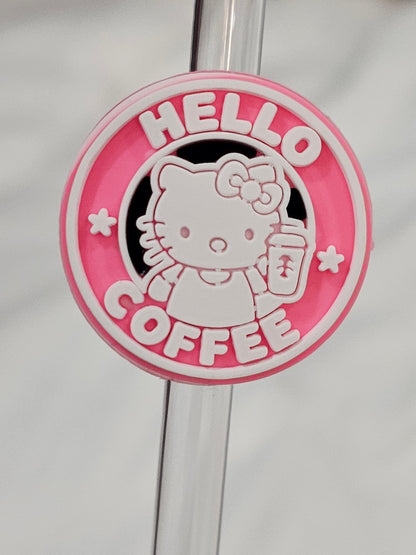 Hello Coffee Sanrio Straw/pencil or pen charms