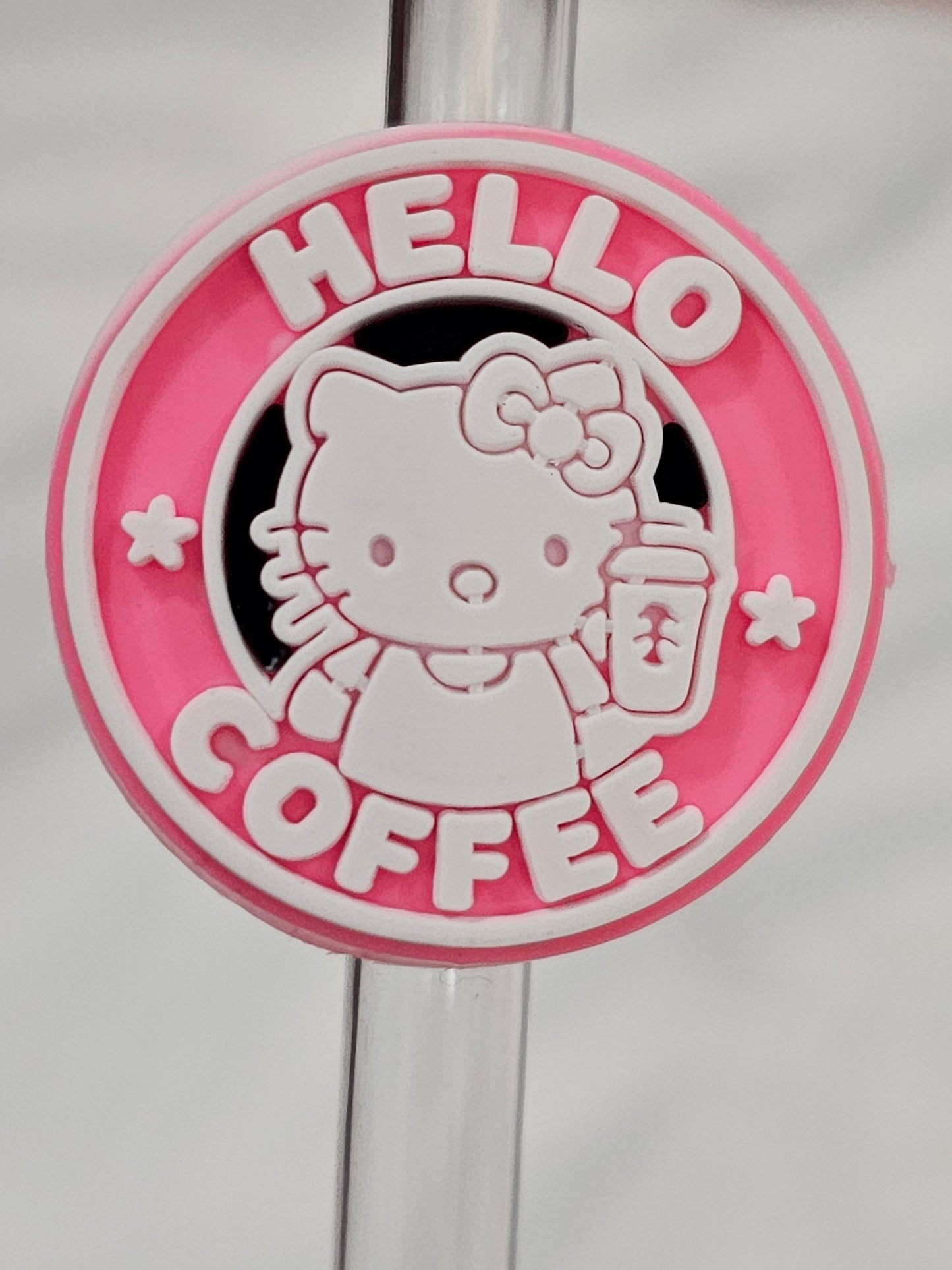 Hello Coffee Sanrio Straw/pencil or pen charms