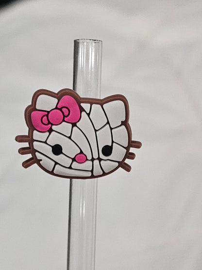 Hello kitty Sanrio Straw/pencil or pen charms