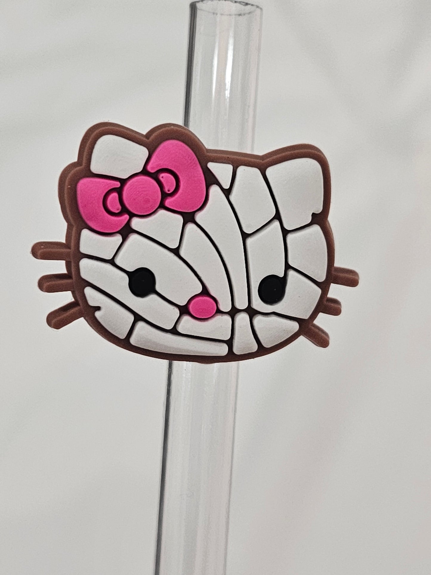 Hello kitty Sanrio Straw/pencil or pen charms