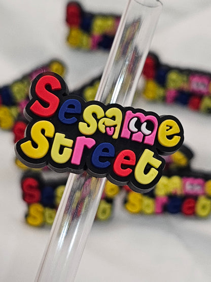 Sesame Street Straw/pencil or pen charms