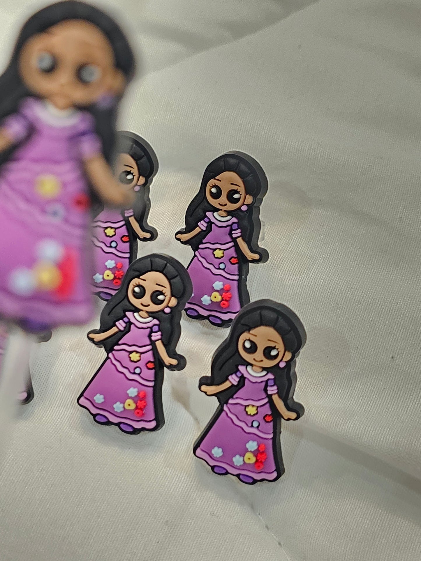 Isabella from Encanto Straw/pencil or pen charms