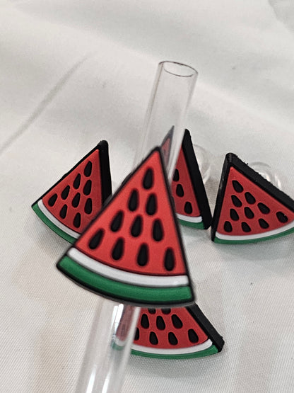 Watermelon Straw/pencil or pen charms