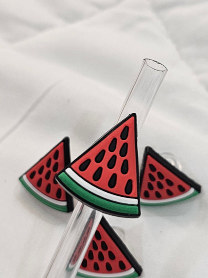 Watermelon Straw/pencil or pen charms