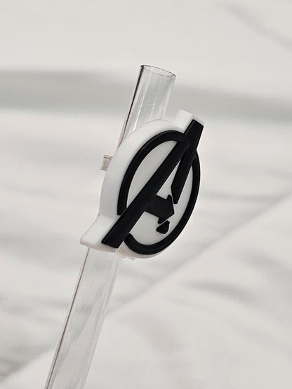 Avengers Straw/pencil or pen charms