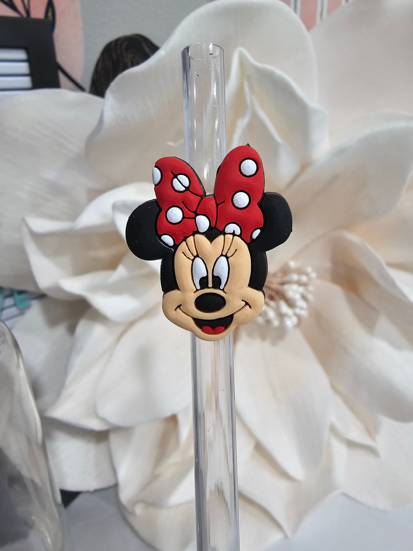 Mickey Mouse Straw/pencil or pen charms