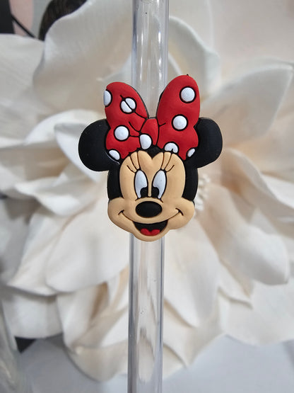 Mickey Mouse Straw/pencil or pen charms