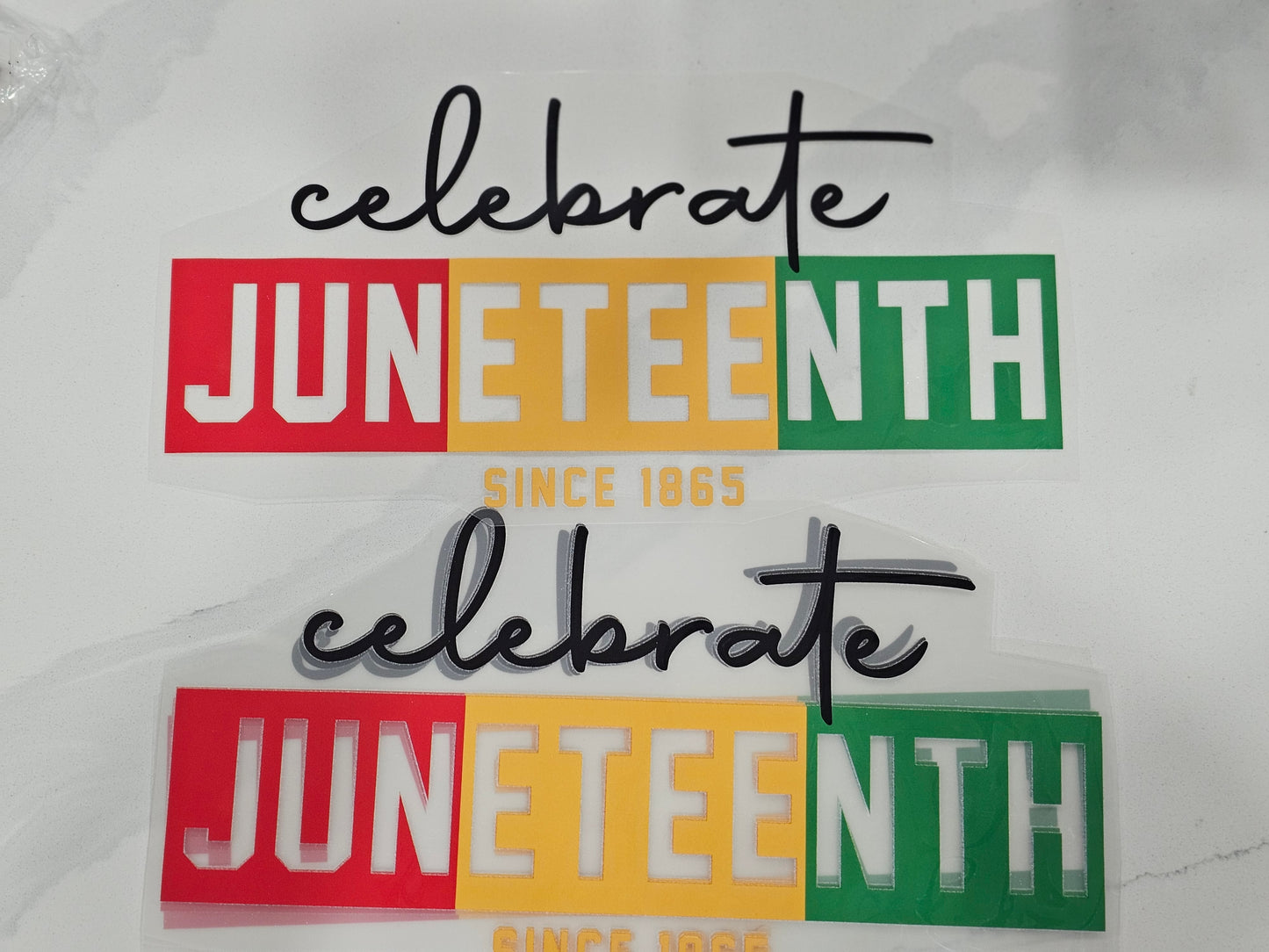 June Teenth Celebrate- DTF Transfer