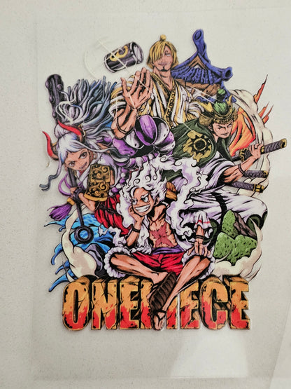 One Piece -   UV DTF Decal