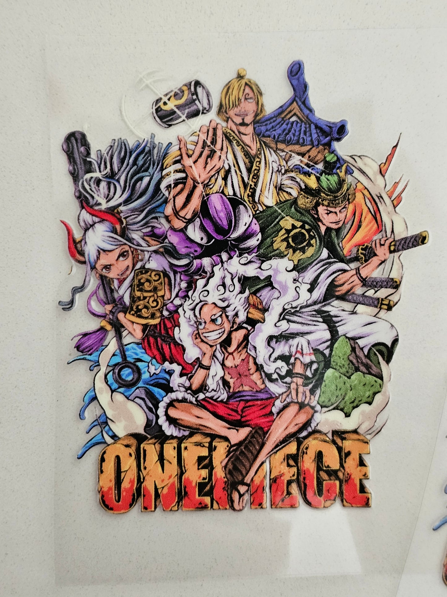 One Piece -   UV DTF Decal