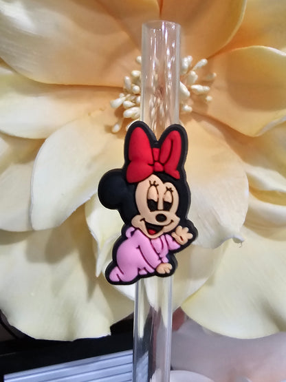 Baby Minnie Straw/pencil or pen charms